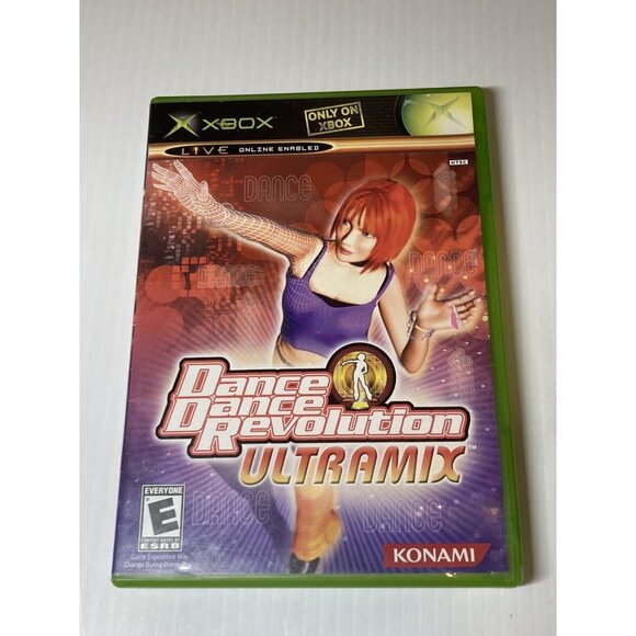 Dance Dance Revolution Ultramix (Original Xbox) Black Label CIB COMPLETE - Picture 1 of 6